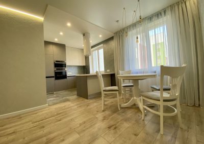 Aménagement de cuisine dans un appartement de 45 m²