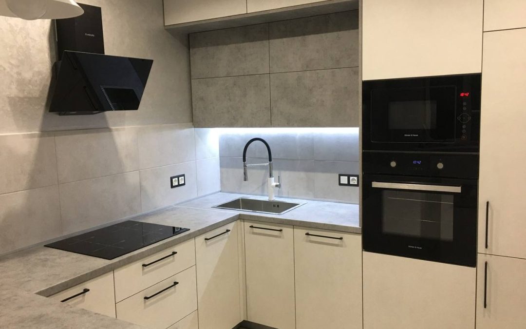 Aménagement de cuisine dans un appartement de 45 m²